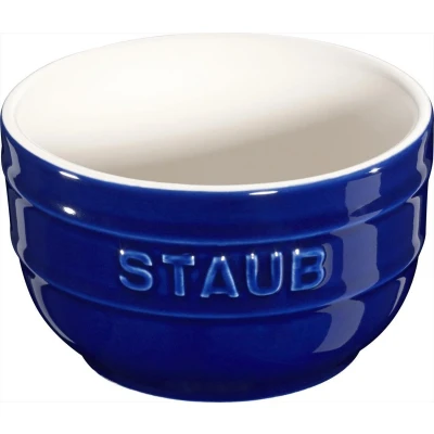 Afbeelding van Staub Ramekin 8 cm Donkerblauw Set van 2 stuks