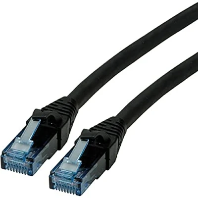 Afbeelding van Netwerkkabel Cat6a U/UTP 20 meter (100% koper, LSZH, Zwart)