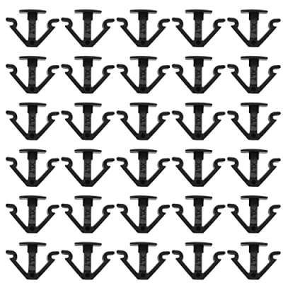 Afbeelding van 30 STKS Headliner Dak Voering Plastic Trim Clips 7M0868563 Compatibel met Sharan Touareg Jetta Santana