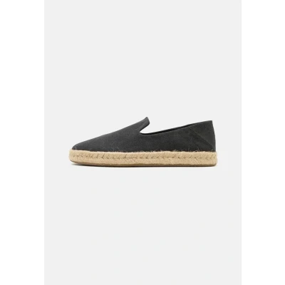 Afbeelding van TOMS Santiago Espadrilles, Heren, Maat: 42.5, Black Textiel