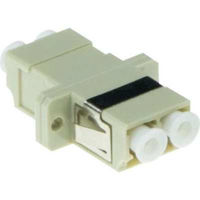 Afbeelding van Glasvezel koppelstuk OM1/OM2 LC naar (Duplex, Multimode. Flens)