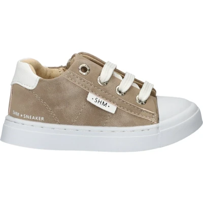 Afbeelding van Veterschoenen Meisjes, jongens Taupe Leer Shoesme Maat 23