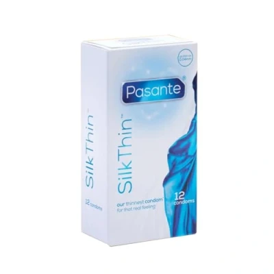Afbeelding van PasanteThrough Silk Ms Fine Condooms Heel Dunne Voor Realistisch Gevoel 12 Stuks