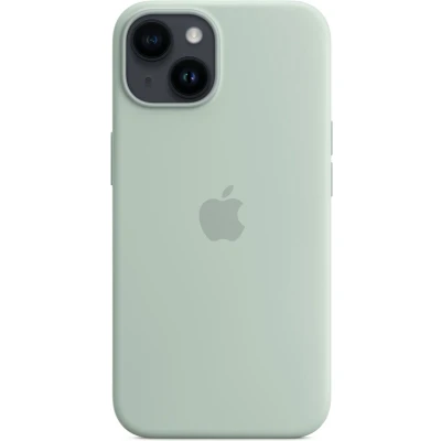 Afbeelding van Apple Silicome Case + MS iPhone 14 Succulent