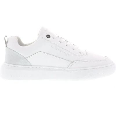 Afbeelding van Cycleur De Luxe Roubaix Lage sneakers Leren Sneaker Heren Wit Maat 43