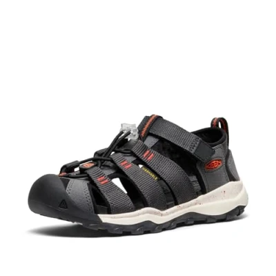 Afbeelding van Keen Newport NEO H2 Children Unisex Outdoorsandalen voor kinderen, Maat: 31, Magnet/spicy orange Textiel/ synthetisch