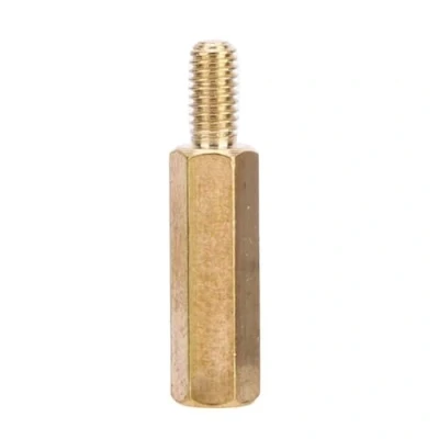 Afbeelding van Hex afstandhouders, koperen messing M3 enkele kop zeskantmoeren, spacer bout moer assortimentsset voor PCB (M3*15)