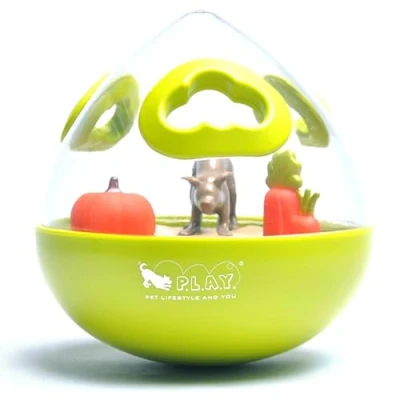 Afbeelding van P.L.A.Y. Hondenspeelgoed Wobble Ball Groen