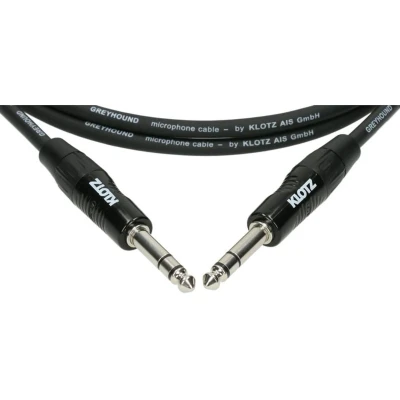 Afbeelding van Klotz GRG1PP09.0 Greyhound Patchkabel 9 m Stereo