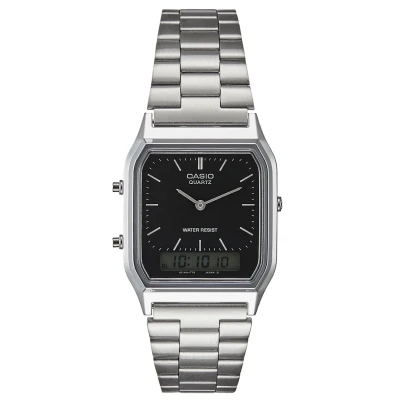 Afbeelding van Casio AQ 230A 1DMQYES Digitaal horloge horloges Zilverkleur