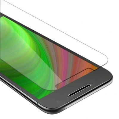 Afbeelding van Cadorabo Screenprotector geschikt voor Motorola MOTO G4 PLAY in KRISTALHELDER Tempered Display Pantser Film