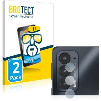 Afbeelding van BROTECT (2 Stuks) Schermbeschermer voor Motorola Edge 20 (ALLEEN Camera Lens) Screen Protector Transparant