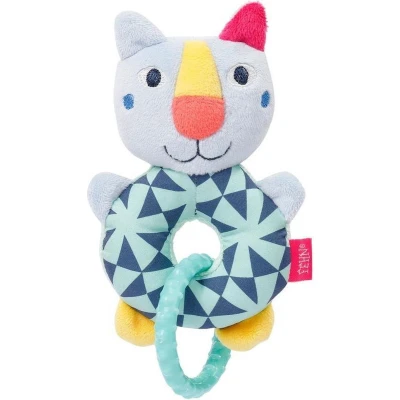Afbeelding van Fehn Activiteitenspeeltje Color Friends Kat Junior 13 Cm Pluche