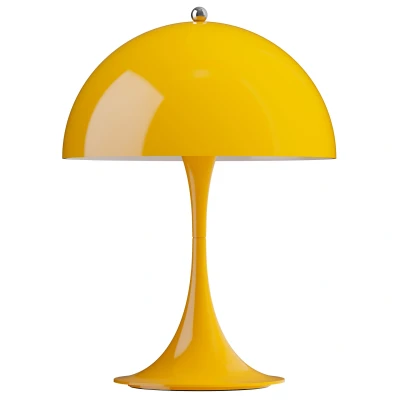 Afbeelding van Louis Poulsen Panthella Portable TafellampØ25 V3 LED Opaque Yellow