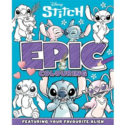 Afbeelding van Disney Stitch: Epic Colouring