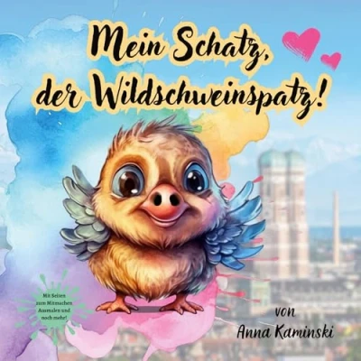 Afbeelding van Mein Schatz, der Wildschweinspatz!