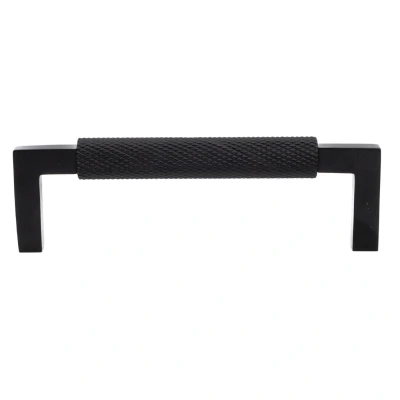 Afbeelding van Messtique Meubelgreep Knurled 103mm matzwart