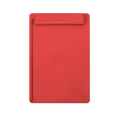 Afbeelding van Klembord MAULgo uni Blauwe Engel recycled A4 staand rood