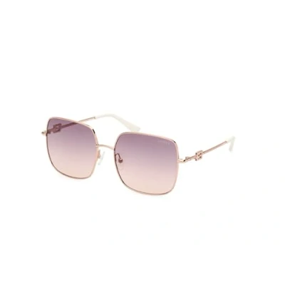 Afbeelding van Guess Donna GU7906 H 28Z Occhiali da sole Metallo Squadrata Normale