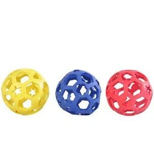 Afbeelding van Flamingo Hondenspeelgoed Ruffus Holle Bal Willekeurig 12 cm