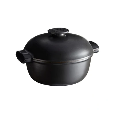 Afbeelding van Emile Henry Kookpan rond Delight 4.0Ltr Slate