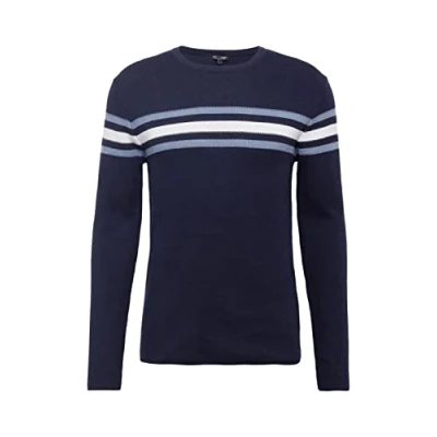 Afbeelding van KEY LARGO Heren Trui Booking, Navy (1200), S
