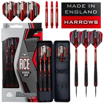 Afbeelding van Harrows Ace steeltip dartpijlen (22 gram)