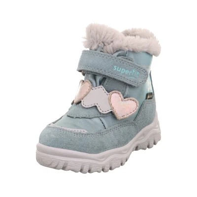 Afbeelding van SUPERFIT Snowboots &#039;HUSKY+&#039; lichtgrijs / mintgroen rosa