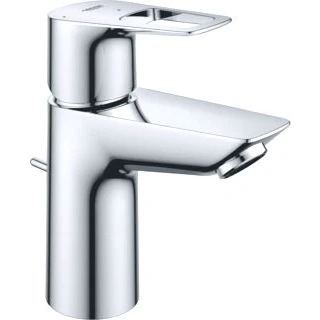 Afbeelding van Grohe BauLoop wastafelmengkraan S ES met waste chroom