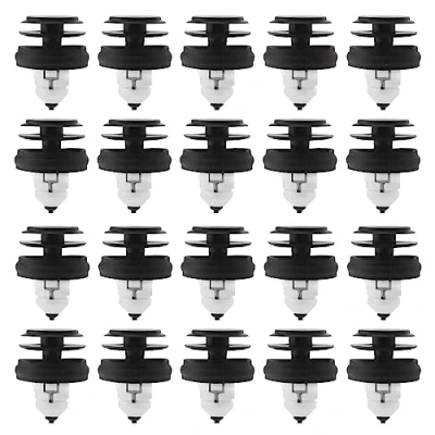 Afbeelding van YINETTECH 20 Stks Deurkaart Trim Panel Clips Vervanging Compatibel met BMW 3 Serie/5 Serie/X3/X4/X5/Z4 Deurbekleding Retainer Clip