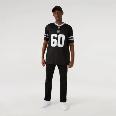 Afbeelding van New Era NFL LAS Vegas Raiders TEE Tshirt basic, Heren, Maat: Medium, Blkwhi