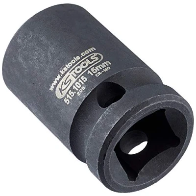Afbeelding van KS Tools 515.1015 1/2&quot; Dopsleutel, zeskant, kracht kort, 15mm