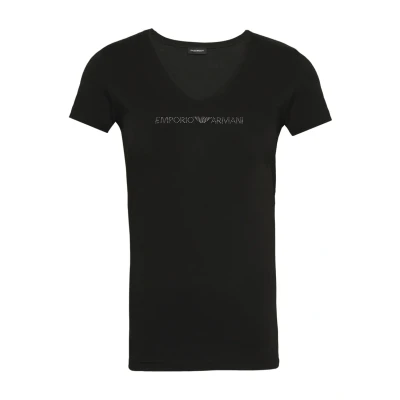 Afbeelding van Emporio Armani Pyjamashirt, Dames, Maat: Small, Nero