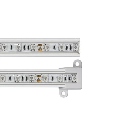 Afbeelding van LED strip 50cm Aluminium Profiel IP65 RGB Male + female aansluiting