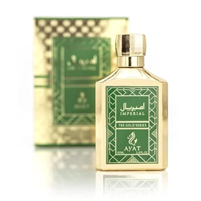 Afbeelding van Ayat Perfumes Eau de Parfum The Gold Series Imperial 100 ml Arabische geur voor mannen en vrouwen, een sensuele oosterse geur, ontworpen geproduceerd in Dubai (Imperial)