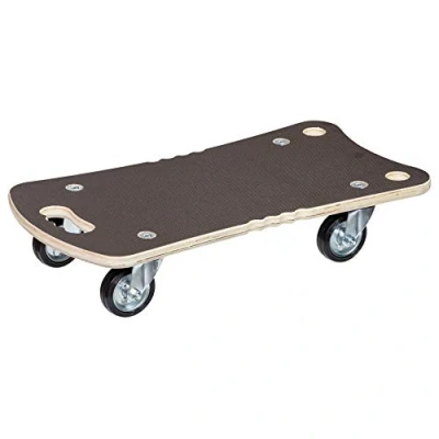 Afbeelding van WAGNER Transport dolly MM 1312 I 57,5 x 29 cm voor zwaar beladen kratten &amp; apparaten draagvermogen 300 kg massief rubberen wielen Ergo verzonken grepen anti slip oppervlak 20131201
