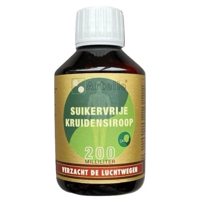 Afbeelding van Artelle Kruidensiroop Suikervrij 200ml