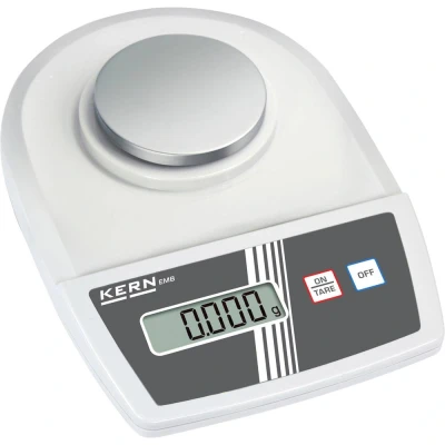 Afbeelding van Kern EMB 100 3 Brievenweegschaal Weegbereik (max.) 0.1 kg Resolutie 0.001 g werkt op het lichtnet, batterijen Zilver