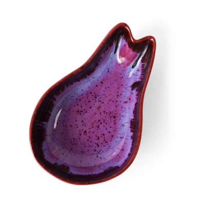 Afbeelding van HKliving Shell Tapas Schaal 17x11 Dragonfruit