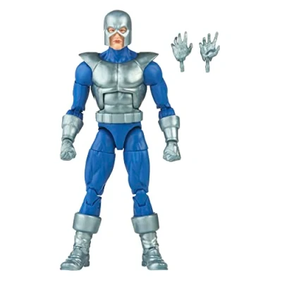 Afbeelding van Marvel Hasbro Legends Series X Men Avalanche 15 cm actiefiguur speelgoed, 2 accessoires, F3979, veelkleurig