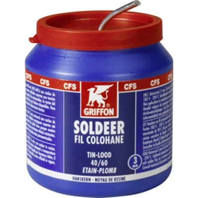 Afbeelding van Griffon CFS draadsoldeer 40/60 harskern á‡á· 3mm (500gr)