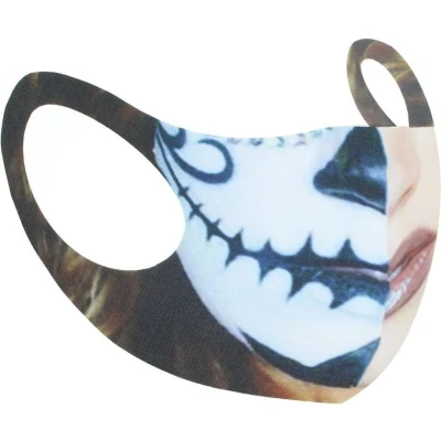 Afbeelding van Zac&#039;s Alter Ego Half Doll/Human Masker Mondkapje Multicolours