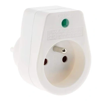 Afbeelding van Overspanningsbeveiliging 1 enkel stopcontact Security Pro