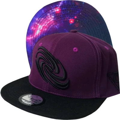 Afbeelding van Capiche Snapback Baseballone SIZE Pet, Heren, Maat: One Size, Dark purple/black/purple