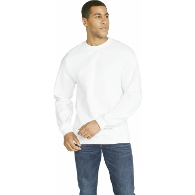 Afbeelding van Gildan Sweater ronde hals Midweight Softstyle GISF000 White 4XL