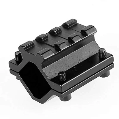 Afbeelding van ACEXIER universele verstelbare enkele rail Picatinny Weaver vatbevestiging met 3 slots Scope Tool Adapter (geschikt voor vatbereik: diameter 21 mm 34 mm)