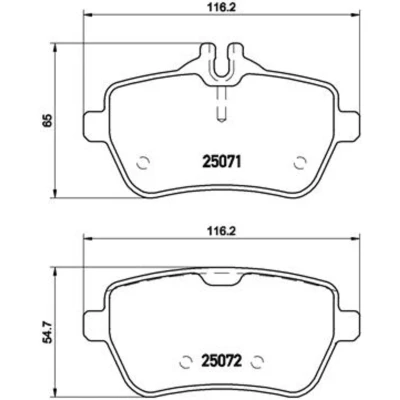 Afbeelding van Brembo Remblokset P 50 103