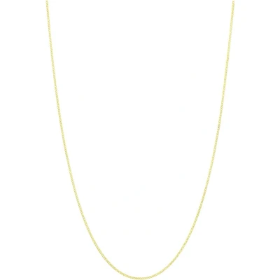 Afbeelding van Lucardi 9 ct Gold Ketting goldcoloured, Dames, Maat: 42, coloured