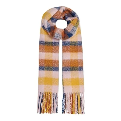 Afbeelding van Only ONLTESSIE CHECK SCARF Coral Blush