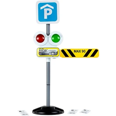 Afbeelding van Theo Klein 2960 Parkeerslagboom I Automatische of handmatig instelbare verkeerslichtfasen Beweegbare slagboom Speelgoed voor kinderen van 3 jaar en ouder